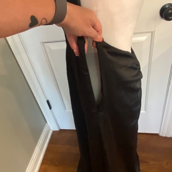 New! Free People dance til dawn Halter Maxi Dress nwot black 33461 - Picture 7 of 15